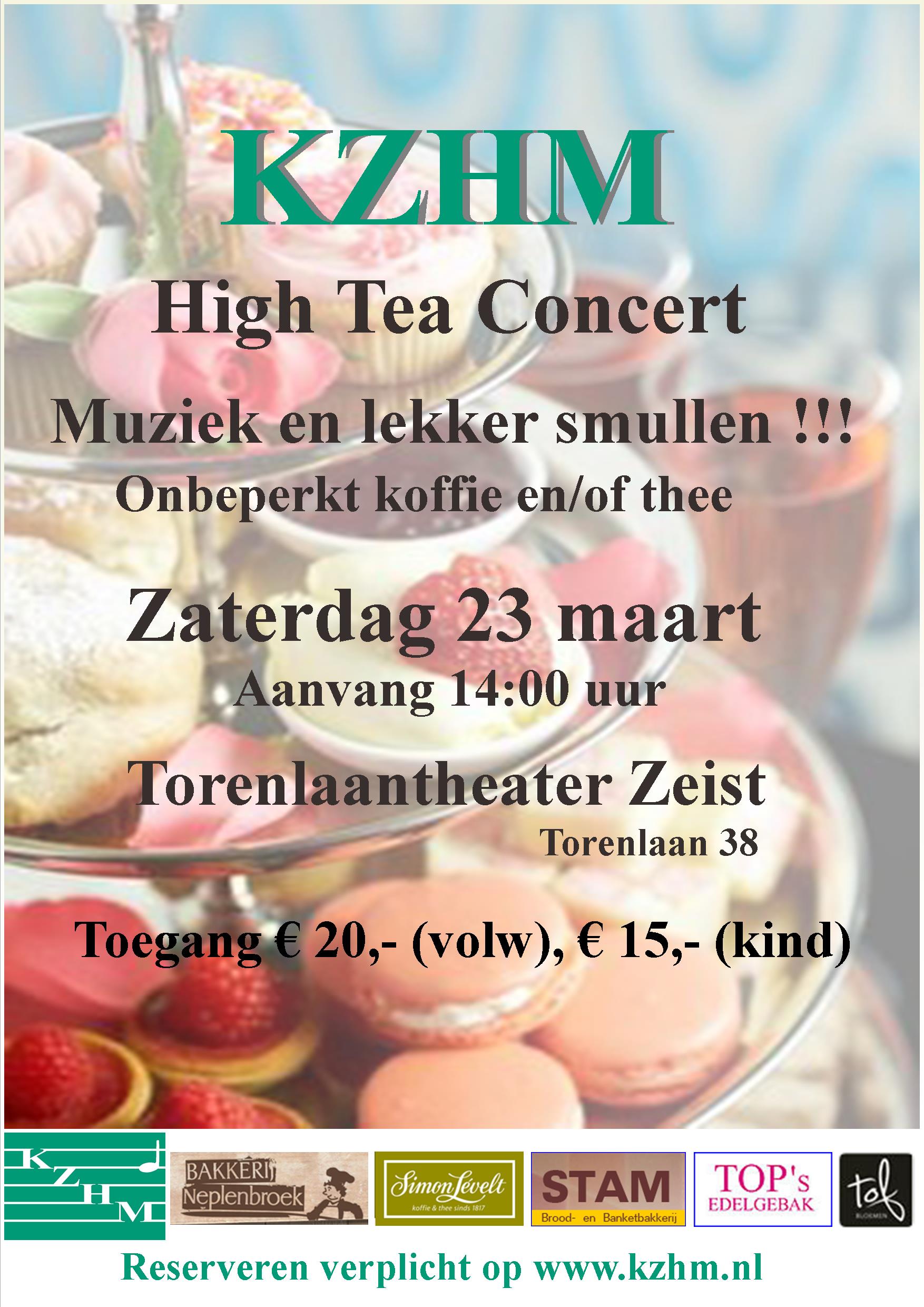 High Tea concert KZHM