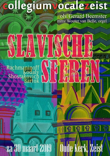 Collegium Vocale Zeist zingt Slavische Sferen