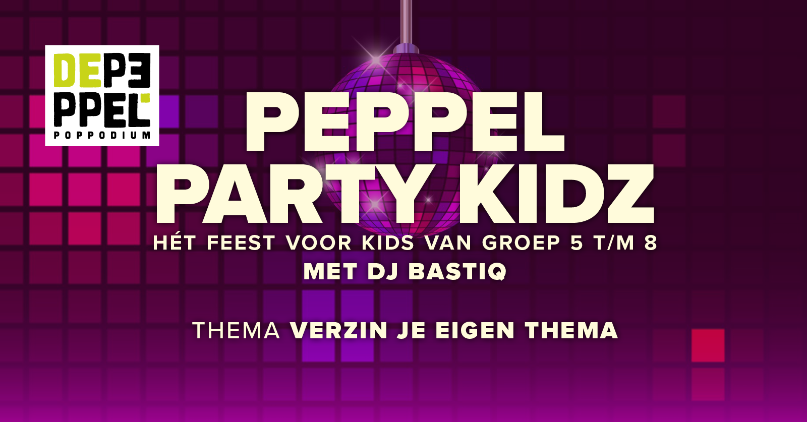 Kinderdisco Peppelparty Kidz