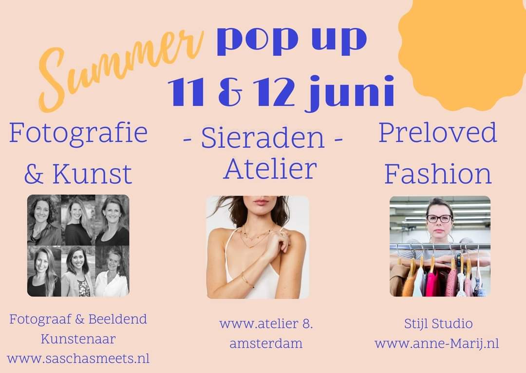 Summer Pop UP Expositie Sascha Smeets