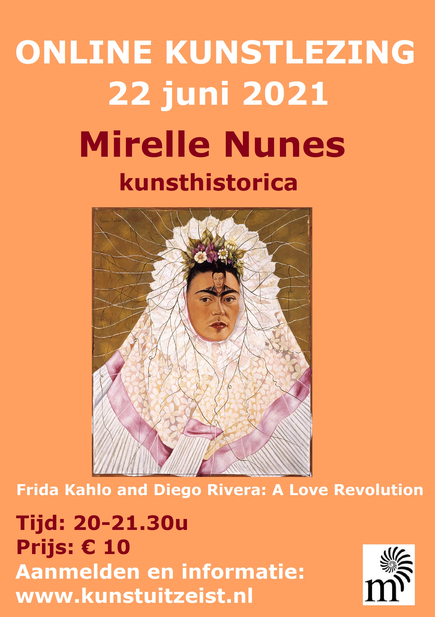 Online Kunstlezing Frida Kahlo & Diego Rivera