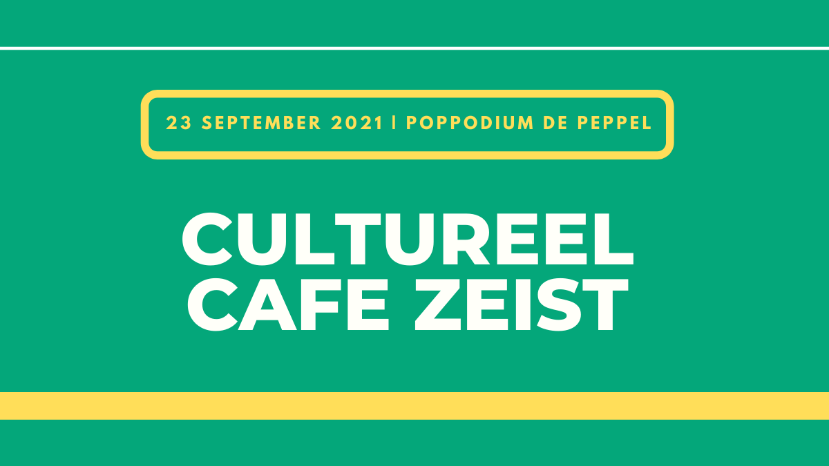 Cultureel Café Zeist – Start culturele seizoen