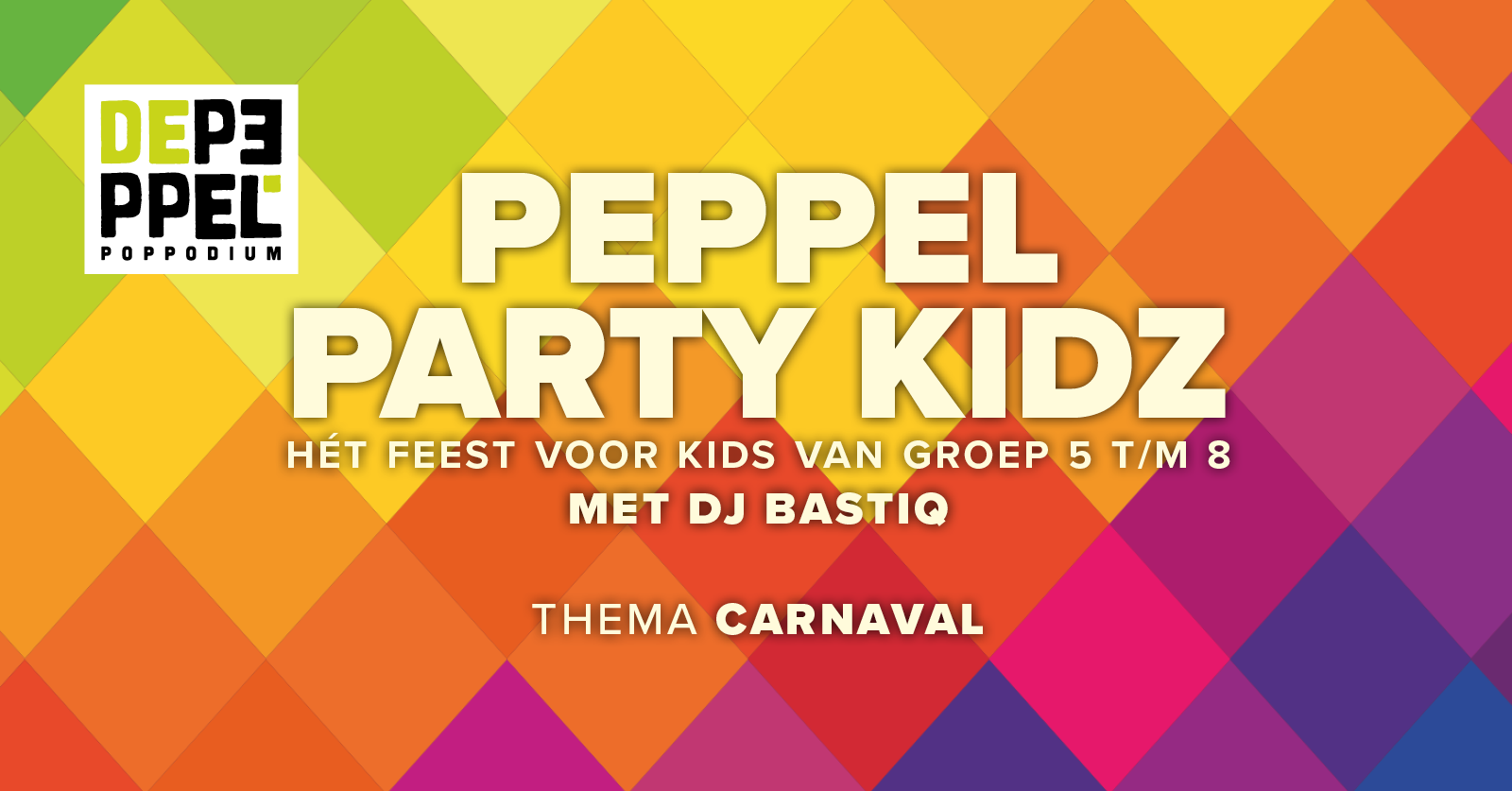 Peppelparty Kidz – Thema: Carnaval