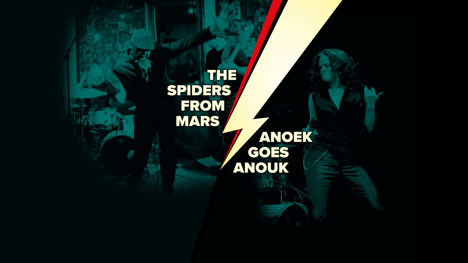 The Spiders from Mars & Anoek goes Anouk